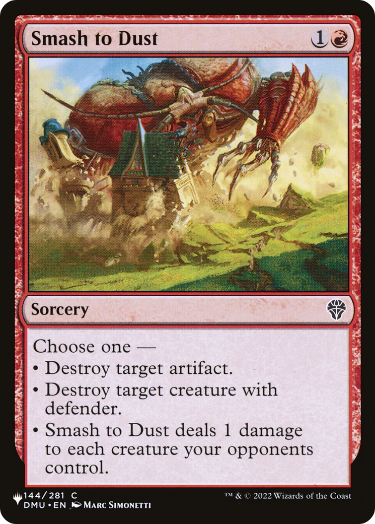 Smash to Dust [The List] | The CG Realm