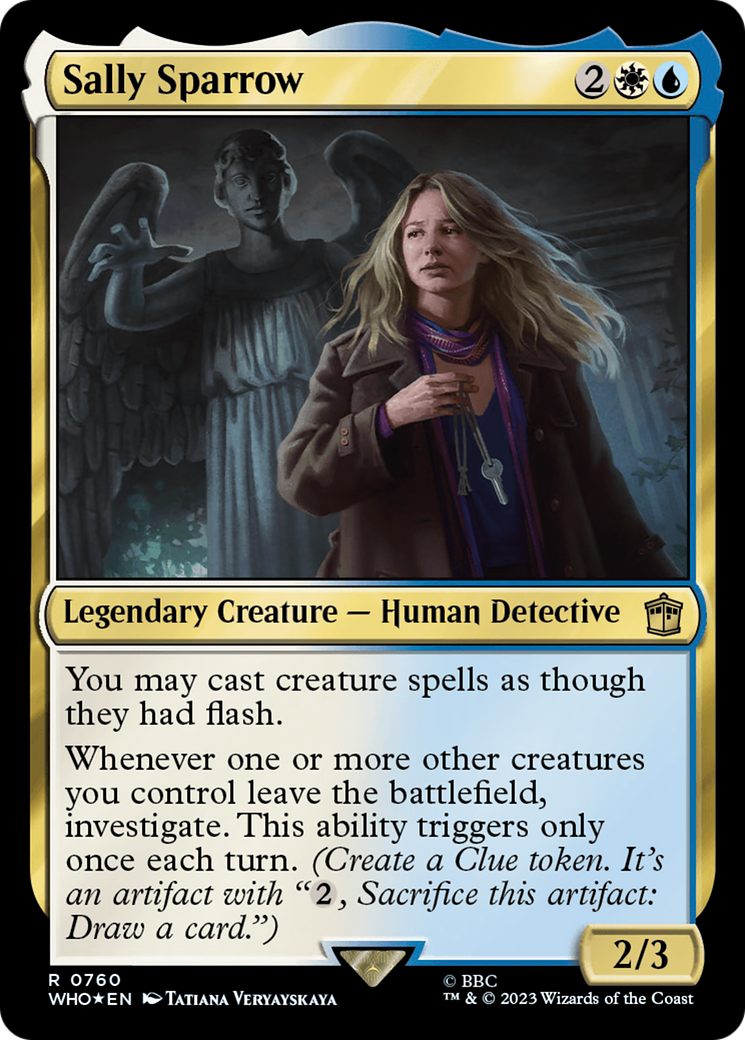 Sally Sparrow (Surge Foil) [Doctor Who] | The CG Realm