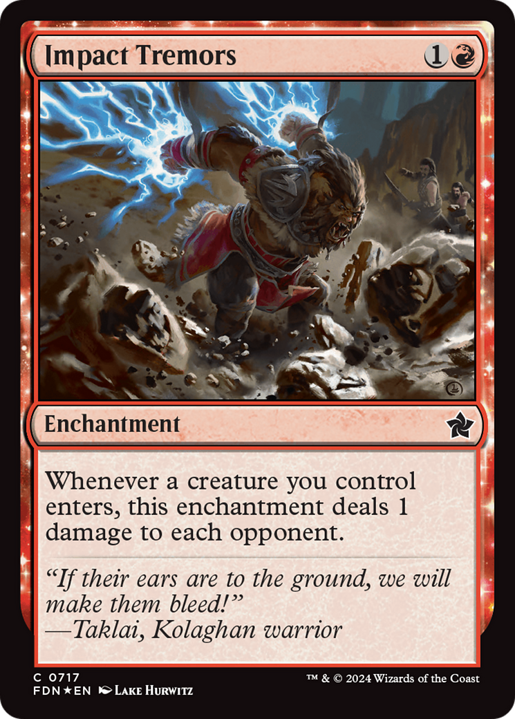 Impact Tremors [Foundations] | The CG Realm