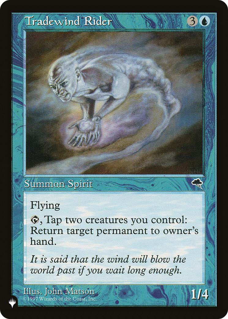Tradewind Rider (LIST-) - The List