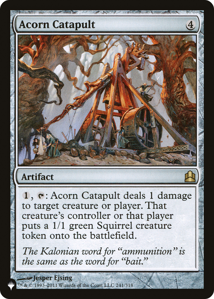 Acorn Catapult (LIST-CMD-241) - The List