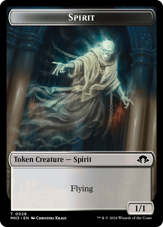 Spirit (0028) // Energy Reserve Double-Sided Token (MH3-28 // 36) - Modern Horizons 3