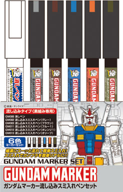 Gundam Marker Set - Gundam Pouring Marker Set | The CG Realm