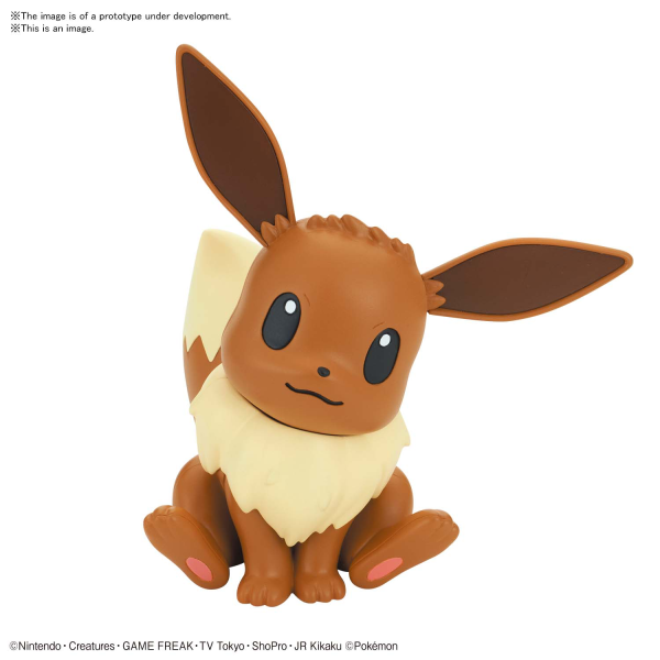 Pokemon Model Kit Qucik!! 04 EEVEE | The CG Realm