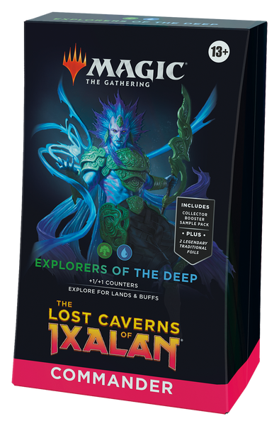 MTG The Lost Caverns of Ixalan Commander Deck Explorers of the Deep (Release Date: Delayed)