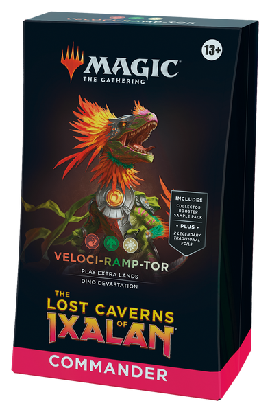 MTG The Lost Caverns of Ixalan Commander Deck Veloci-Ramp-Tor (Release Date: Delayed)