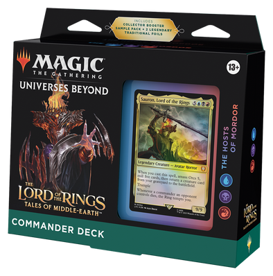 MTG LORD OF THE RINGS COMMANDER The Hosts of Mordor (Release Date:  2023-06-23)