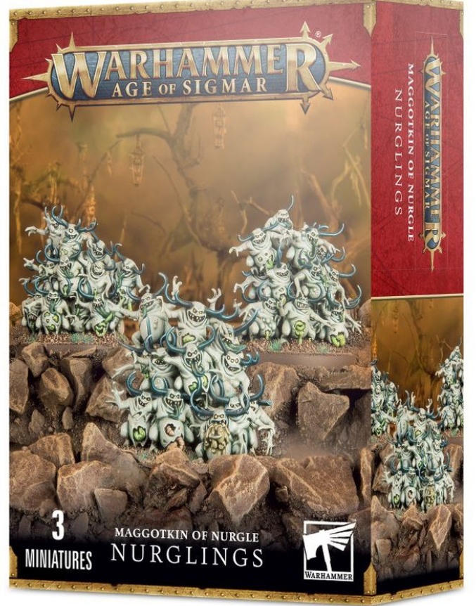 Maggotkin of Nurgle:  Nurglings