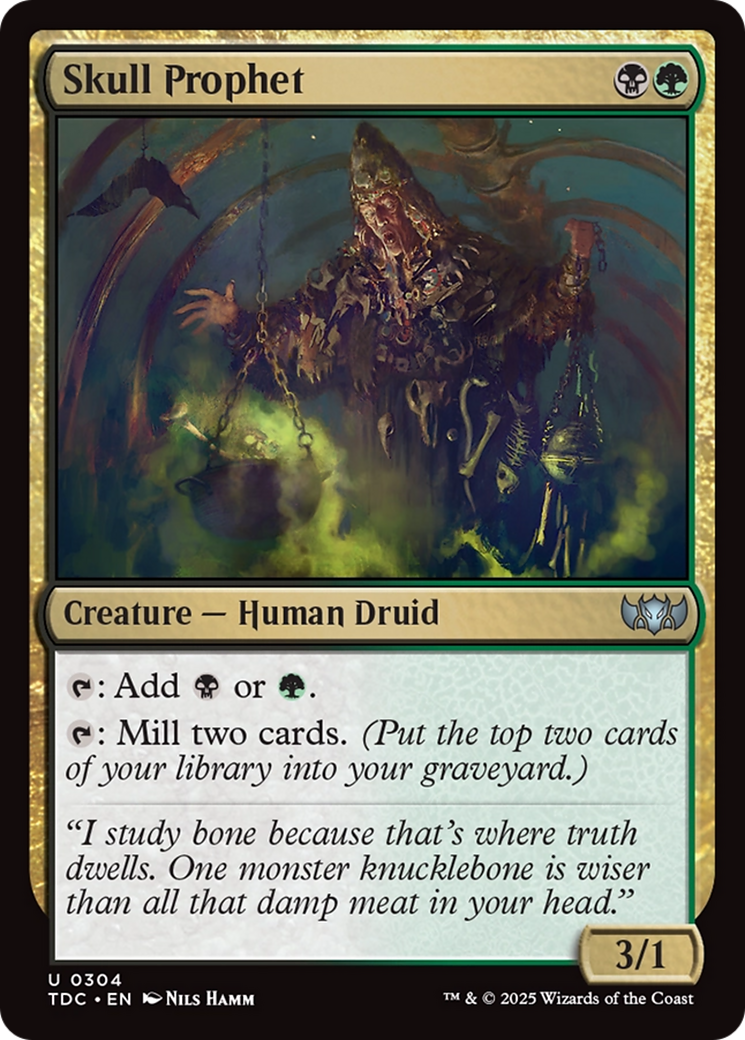 Skull Prophet [Tarkir: Dragonstorm Commander] | The CG Realm