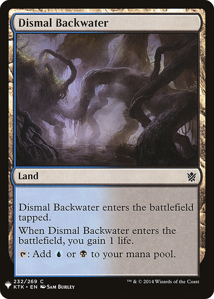 Dismal Backwater (LIST-KTK-232) - The List