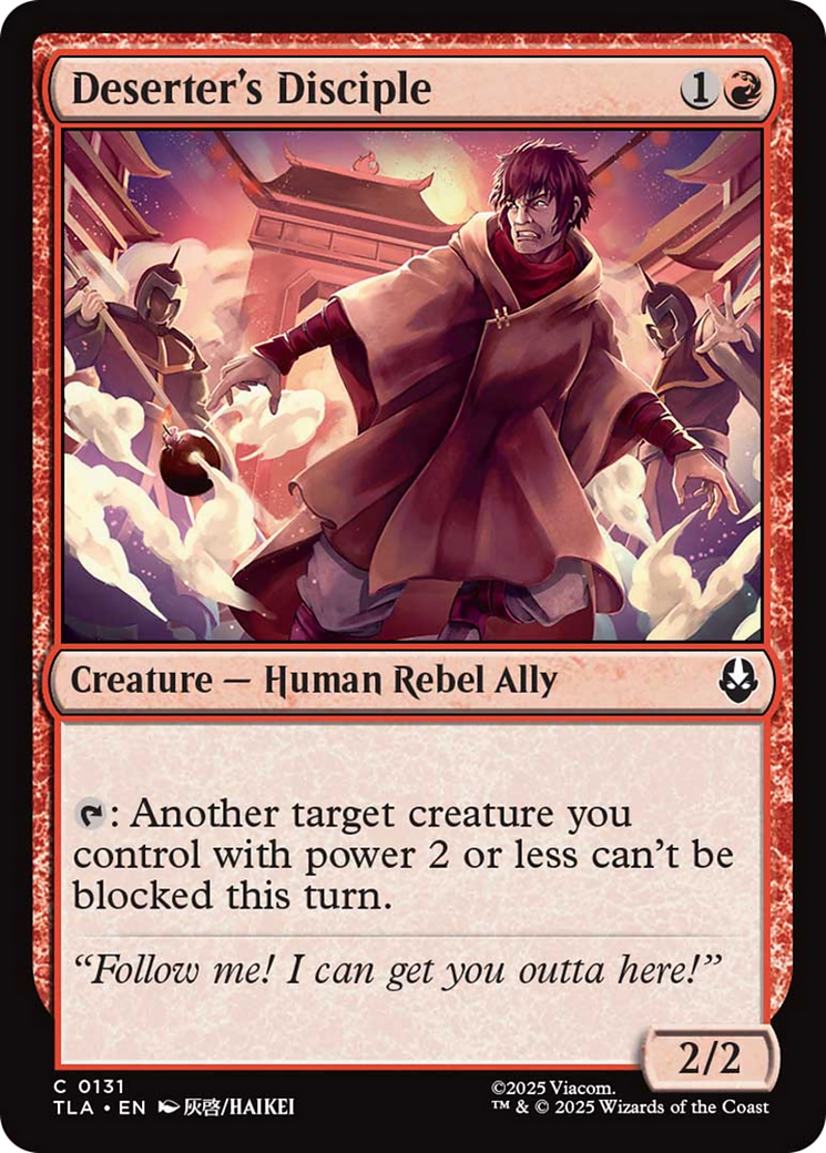 Deserter's Disciple [Avatar: The Last Airbender] | The CG Realm