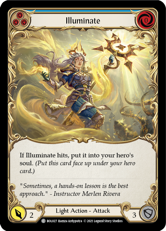 Illuminate (Blue) [BOL027] (Monarch Boltyn Blitz Deck) | The CG Realm
