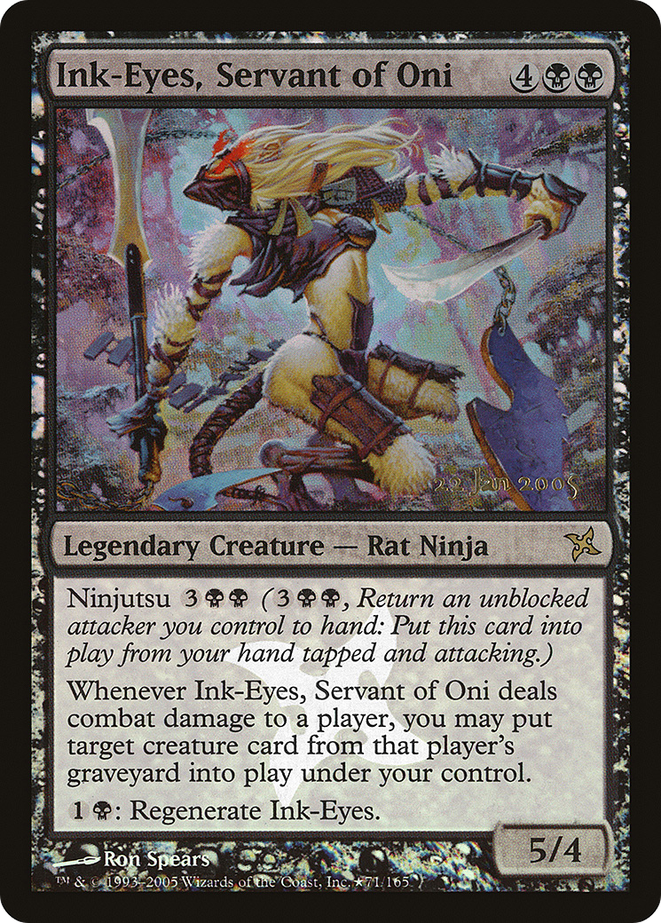 Ink-Eyes, Servant of Oni (PRE-071) - Betrayers of Kamigawa Promos Foil