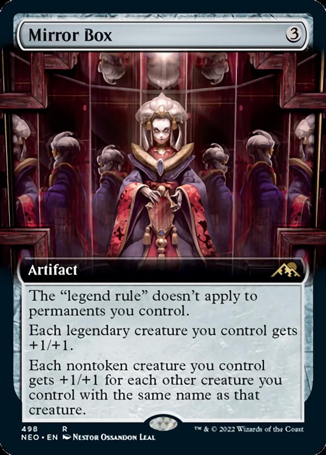 Mirror Box (Extended Art) [Kamigawa: Neon Dynasty] | The CG Realm