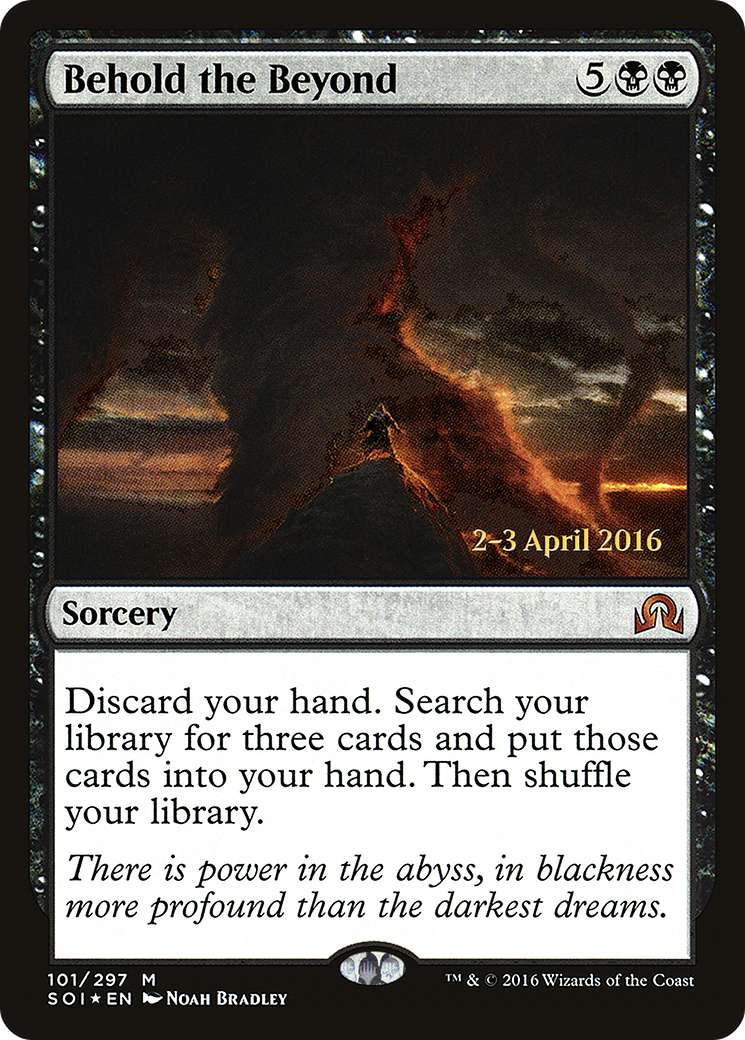 Behold the Beyond (PRE-101) - Shadows over Innistrad Promos Foil