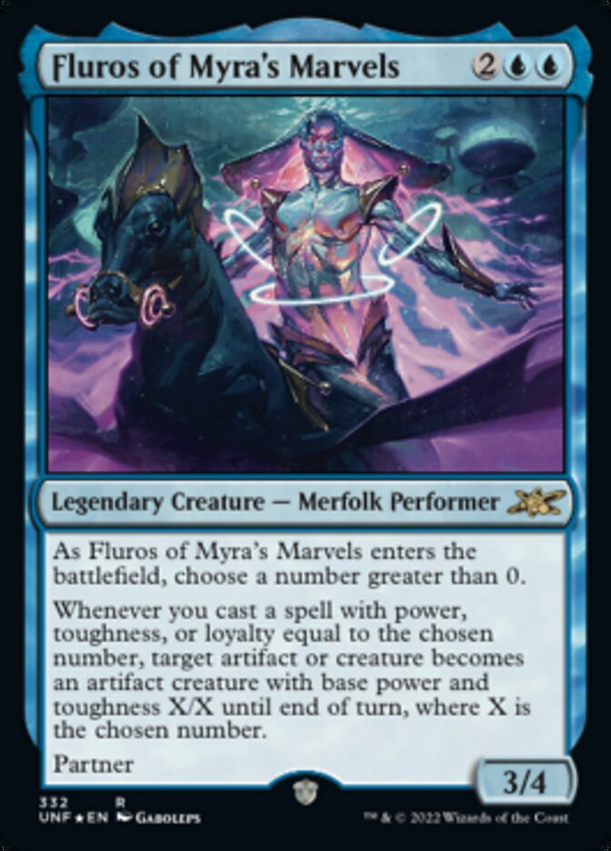 Fluros of Myra's Marvels (Galaxy Foil) [Unfinity] | The CG Realm