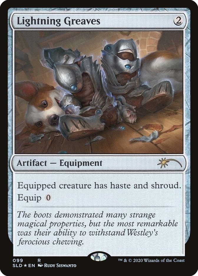 Lightning Greaves [Secret Lair Drop Series] | The CG Realm