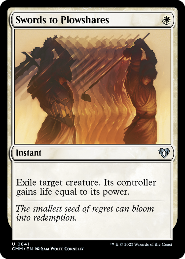 Swords to Plowshares [Commander Masters] | The CG Realm