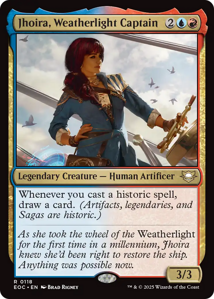 Jhoira, Weatherlight Captain [Edge of Eternities Commander] | The CG Realm