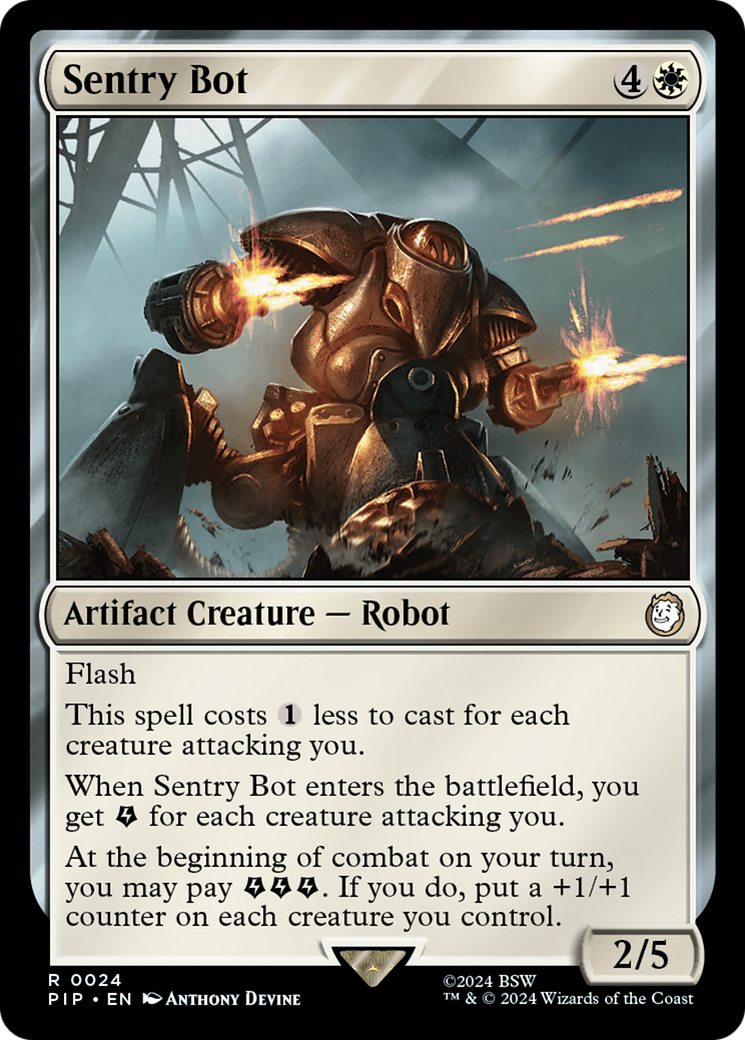 Sentry Bot [Fallout] | The CG Realm