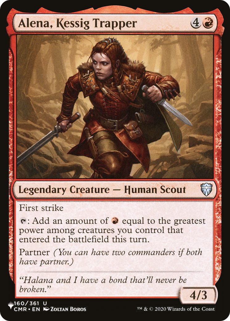 Alena, Kessig Trapper [The List] | The CG Realm