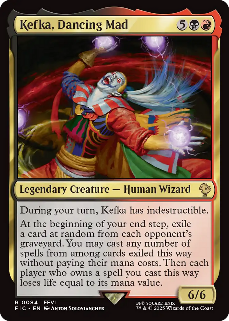 Kefka, Dancing Mad [FINAL FANTASY Commander] | The CG Realm