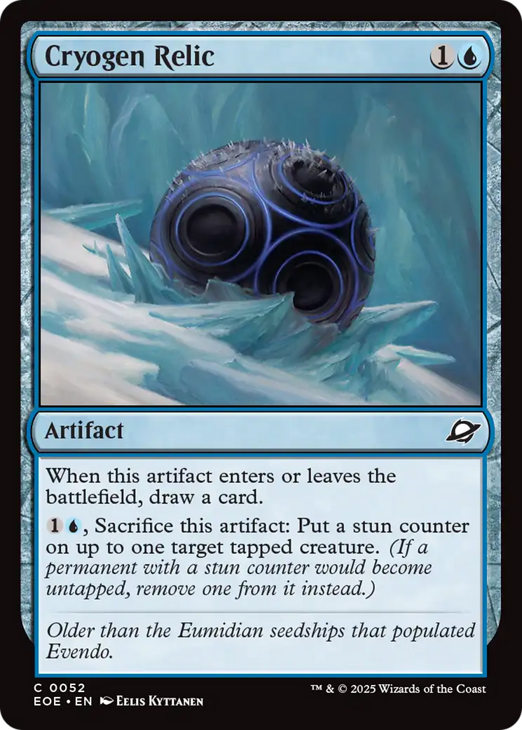 Cryogen Relic [Edge of Eternities] | The CG Realm