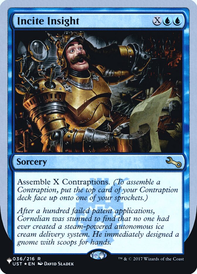 Incite Insight (Unfinity Foil Edition) [The List] | The CG Realm