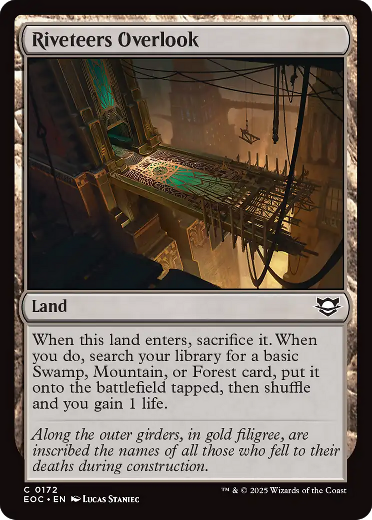 Riveteers Overlook [Edge of Eternities Commander] | The CG Realm