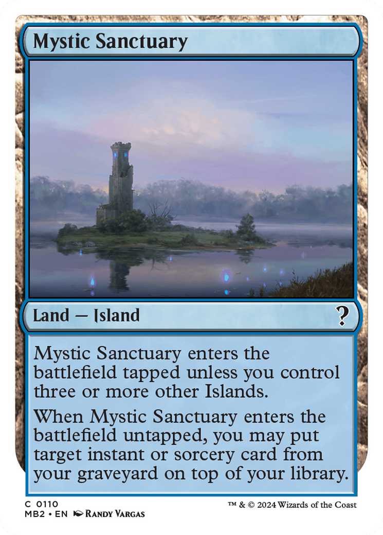 Mystic Sanctuary (White Border) [Mystery Booster 2] | The CG Realm