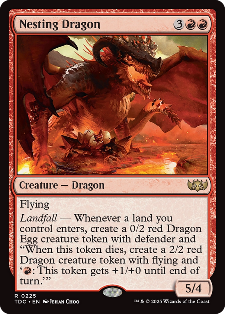 Nesting Dragon [Tarkir: Dragonstorm Commander] | The CG Realm