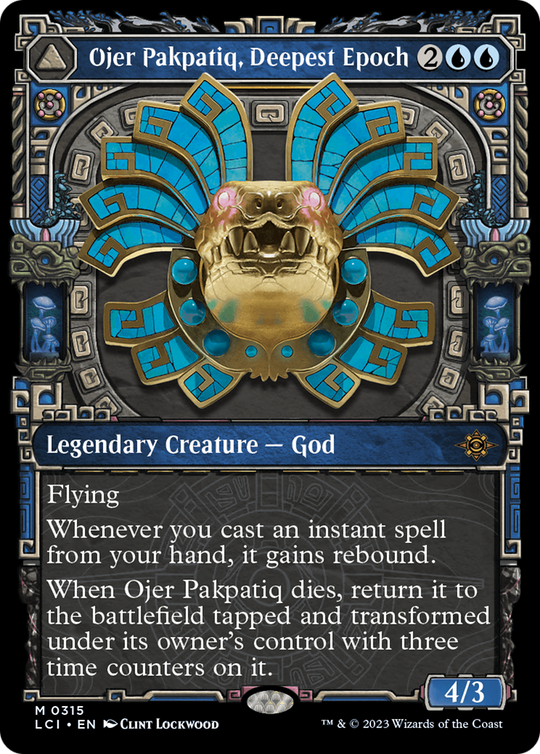 Ojer Pakpatiq, Deepest Epoch (Showcase) (LCI-315) - The Lost Caverns of Ixalan: (Showcase)