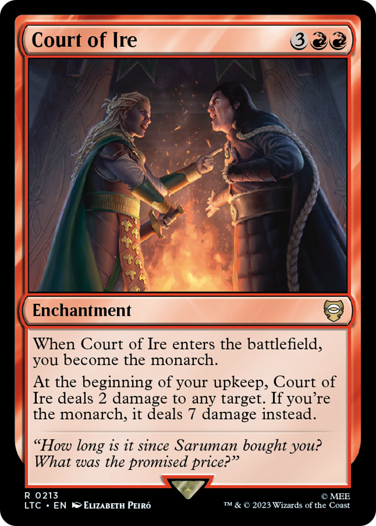 Court of Ire [The Lord of the Rings: Tales of Middle-Earth Commander] | The CG Realm