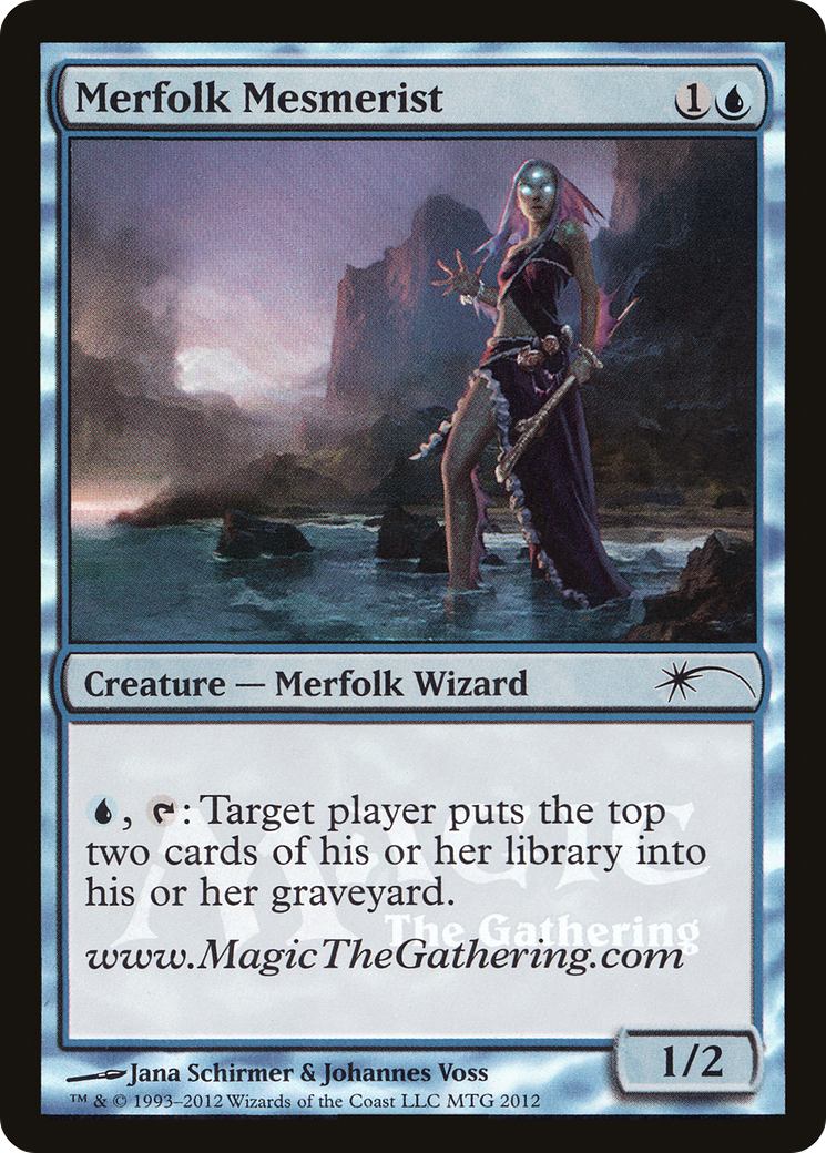 Merfolk Mesmerist (MEDIA-2012) - URL/Convention Promos Foil