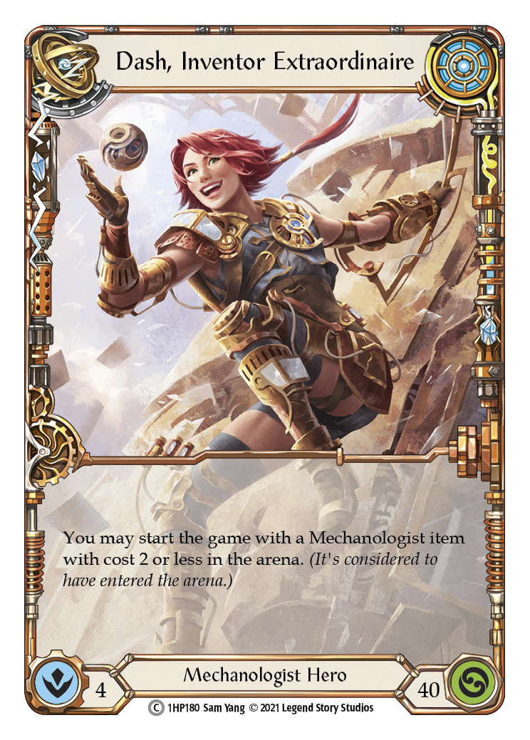 Dash, Inventor Extraordinaire [1HP180] (History Pack 1) | The CG Realm