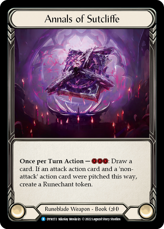 Annals of Sutcliffe [DYN172] (Dynasty)  Cold Foil | The CG Realm