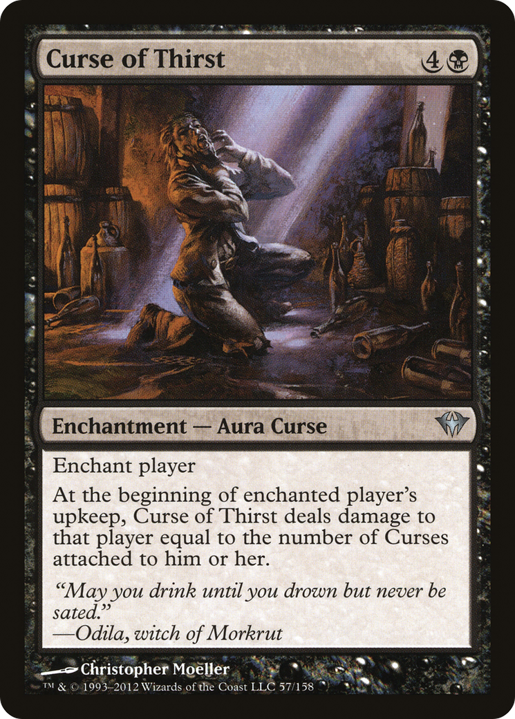 Curse of Thirst (DKA-057) - Dark Ascension