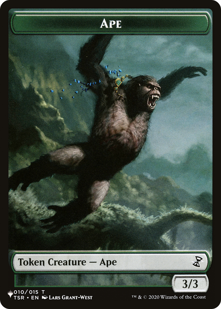 Faerie Rogue // Ape Double-Sided Token (LIST-11 // 10) - The List Reprints