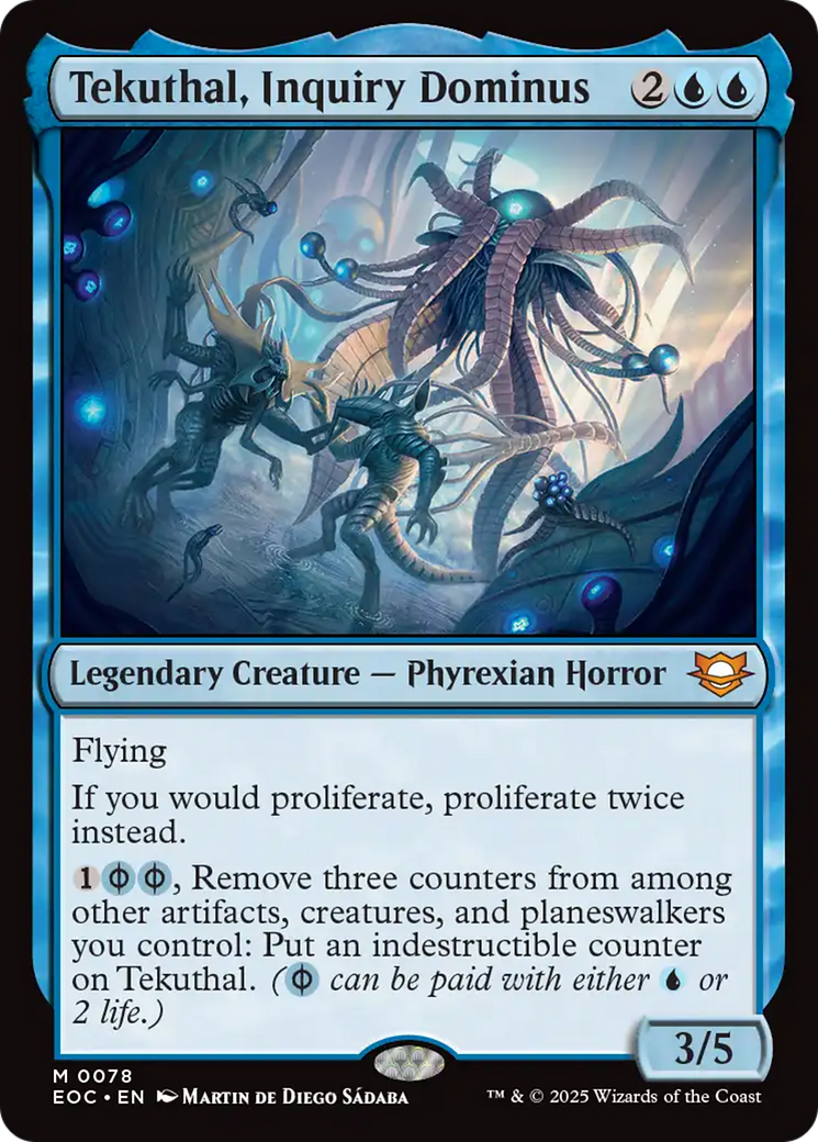 Tekuthal, Inquiry Dominus [Edge of Eternities Commander] | The CG Realm