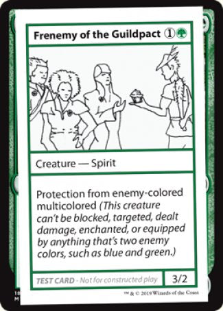 Frenemy of the Guildpact (2021 Edition) [Mystery Booster Playtest Cards] | The CG Realm