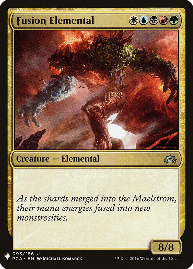 Fusion Elemental [Mystery Booster] | The CG Realm