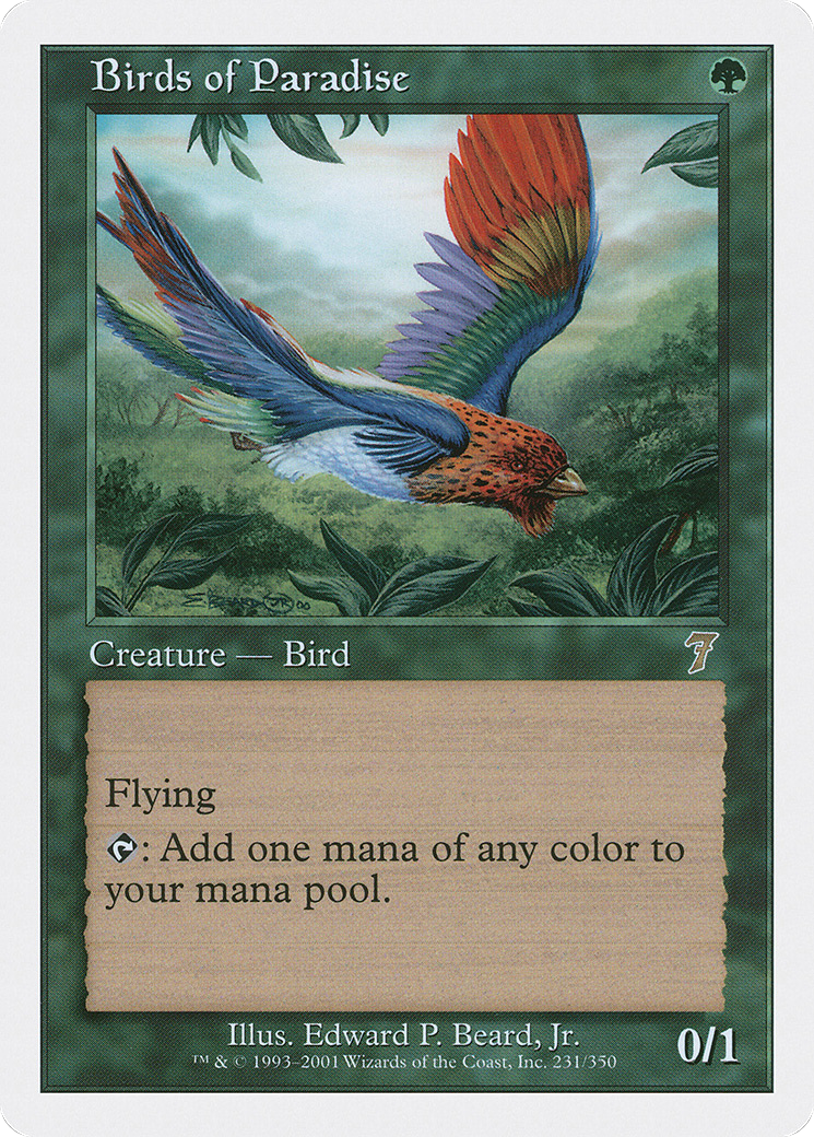 Birds of Paradise (7ED-231) - 7th Edition