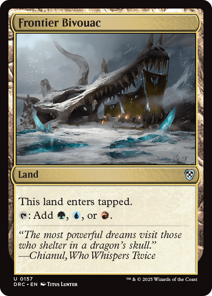 Frontier Bivouac [Aetherdrift Commander] | The CG Realm