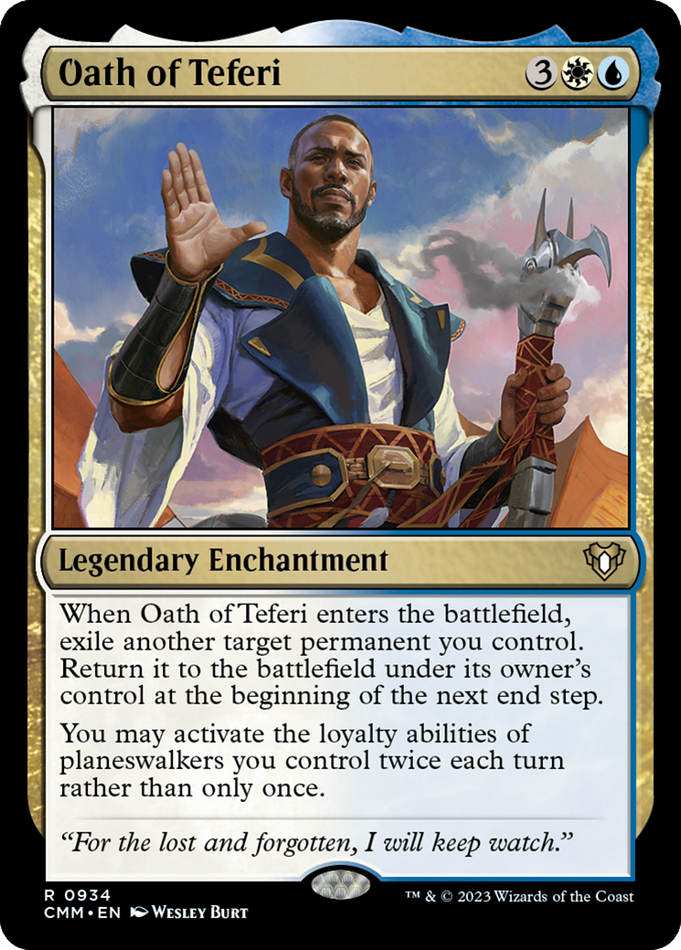 Oath of Teferi [Commander Masters] | The CG Realm