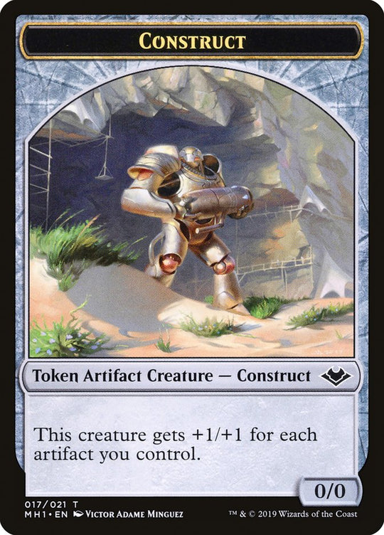 Elemental (008) // Construct Double-Sided Token (MH1-8 // 17) - Modern Horizons