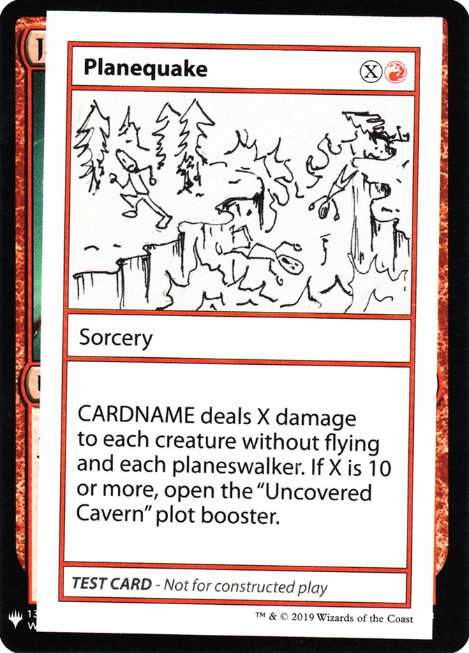 Planequake [Mystery Booster Playtest Cards] | The CG Realm