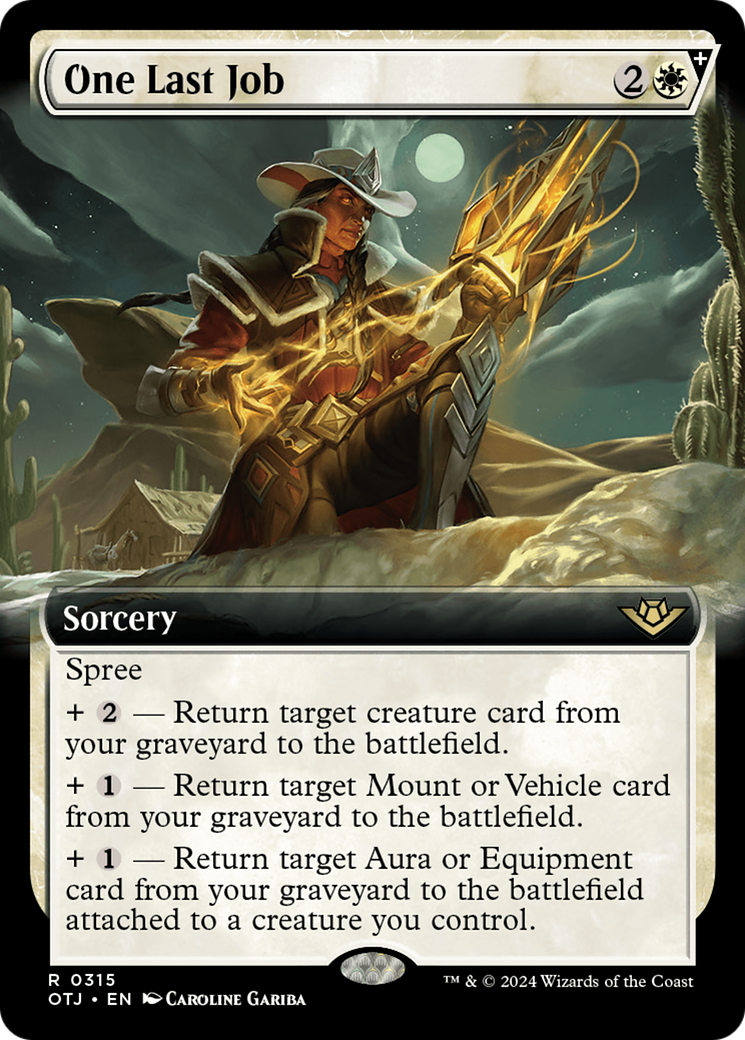 One Last Job (Extended Art) [Outlaws of Thunder Junction] | The CG Realm