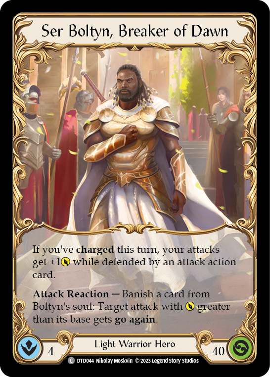 Ser Boltyn, Breaker of Dawn [DTD044] (Dusk Till Dawn) | The CG Realm