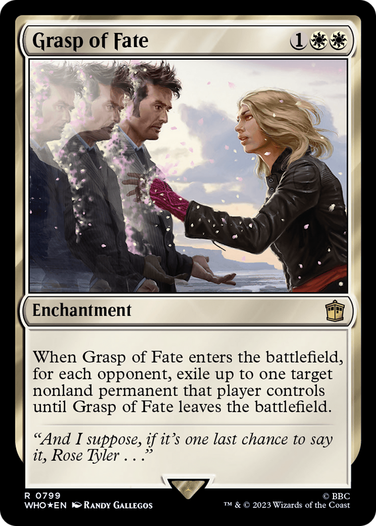 Grasp of Fate (Surge Foil) [Doctor Who] | The CG Realm