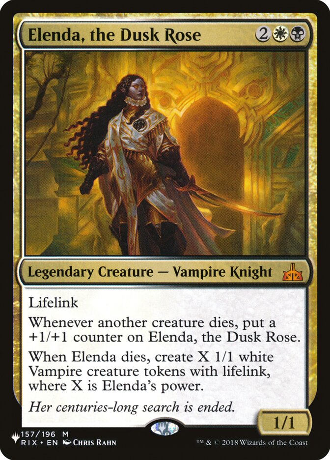 Elenda, the Dusk Rose [The List] | The CG Realm